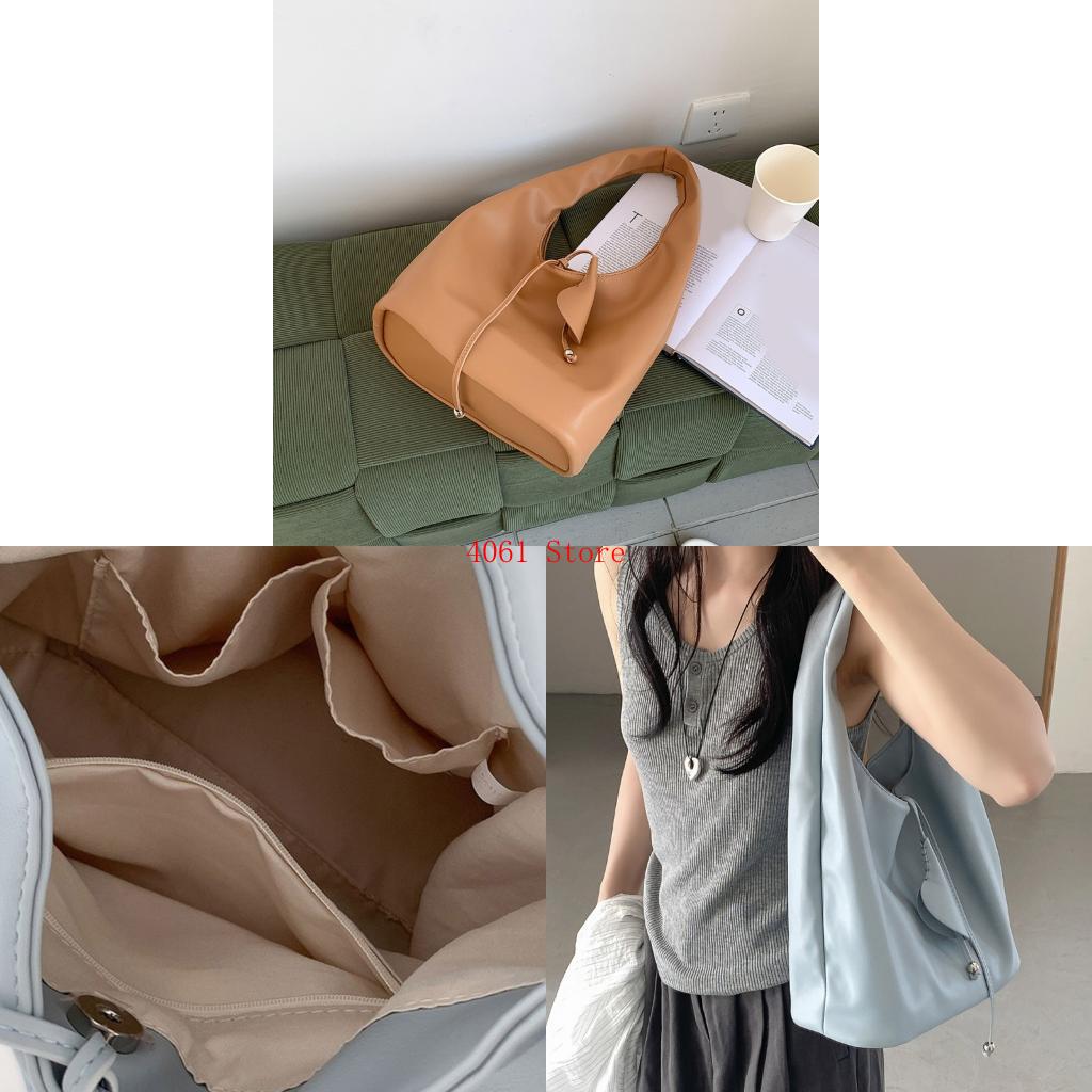 Leather Work Duffle - Túi xách PU thực tế Túi