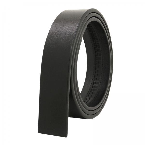 Leather Work Jeans - Leather No Buckle Belt Adjustable Waist