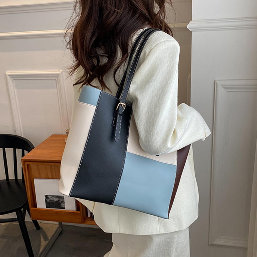 Leather Work Duffle - Fashionable Shoulder Bag Large Capacity Handbag