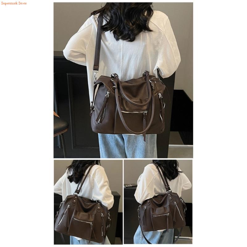 Leather Work Duffle - Q5WE Đa Năng Sát Nách Túi