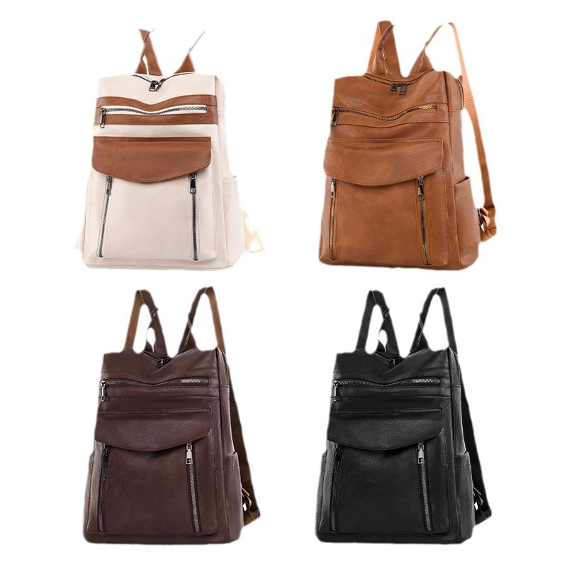 New Arrival Leather Laptop PU  - đánh giá và giá Leather Work Womens Backpack