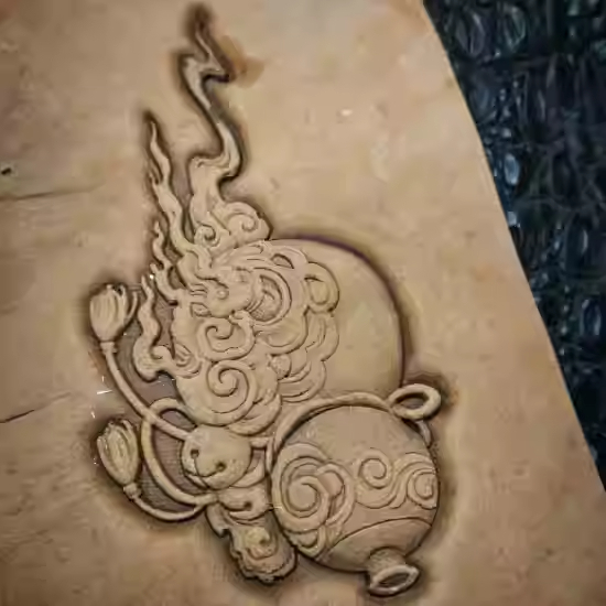 3D Gourd-shaped Leather Emboss - đánh giá và giá Leatherwork Embossing