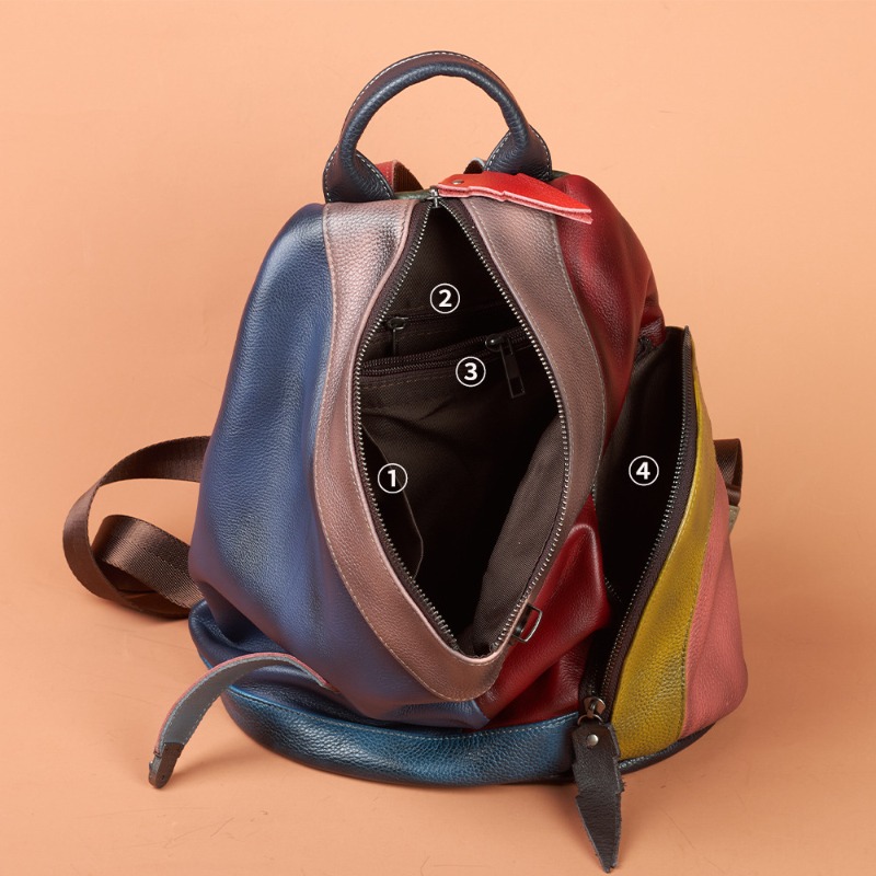 Vintage Elegant Work Backpack  - đánh giá và giá Leather Work Womens Backpack