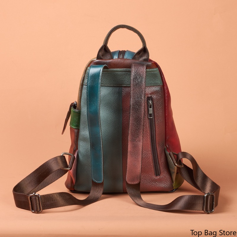 Vintage Elegant Work Backpack  - đánh giá và giá Leather Work Womens Backpack