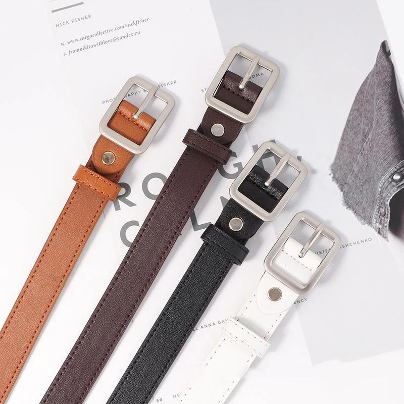 【IIOO】1pc Women's Belt Trendy  - đánh giá và giá Leather Work Jeans