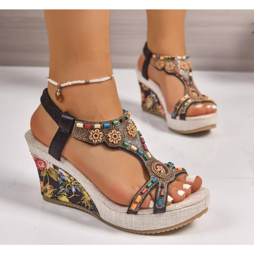 Woman Leather Summer Fashion W - đánh giá và giá Leather Work Heels