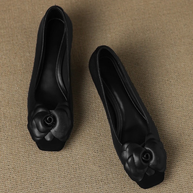 Plus size 34-41 women's sheeps - đánh giá và giá Leather Work Heels