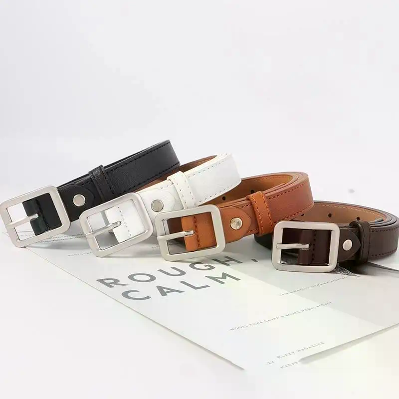 1pc Women's Belt Trendy Square - đánh giá và giá Leather Work Jeans