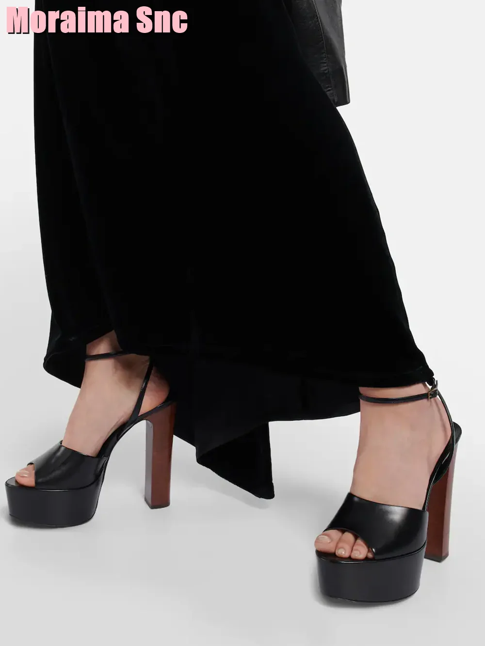 Peep Toe Platform Patent Leath - đánh giá và giá Leather Work Heels