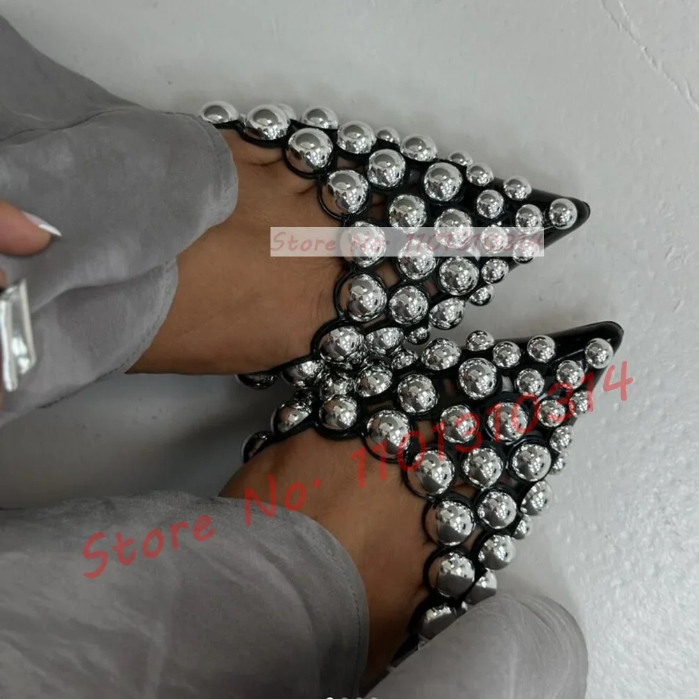 Sexy Pointed Toe Sandals With  - đánh giá và giá Leather Work Heels