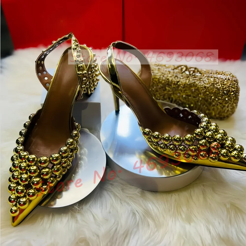 Sexy Pointed Toe Sandals With  - đánh giá và giá Leather Work Heels