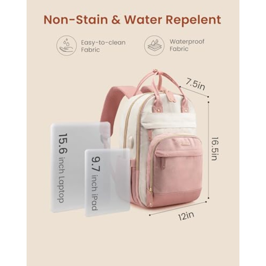 Backpack for Women, Laptop Bac - đánh giá và giá Leather Work Womens Backpack