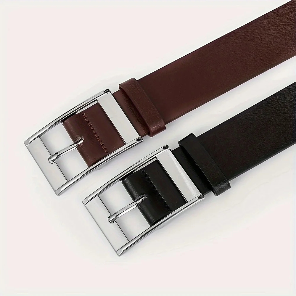 New Luxury Belt for Men PU Lea - đánh giá và giá Leather Work Jeans