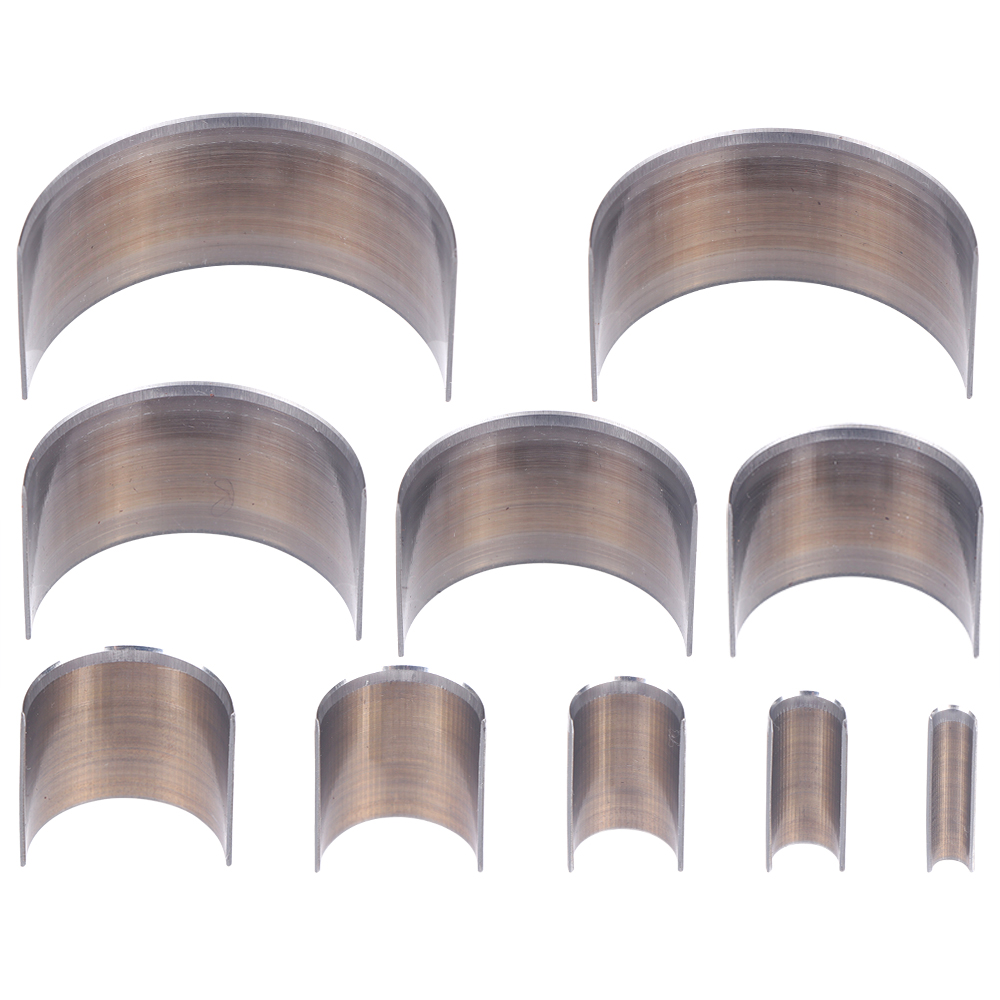 10pc/set Half Circle Punching  - đánh giá và giá Leatherwork Embossing