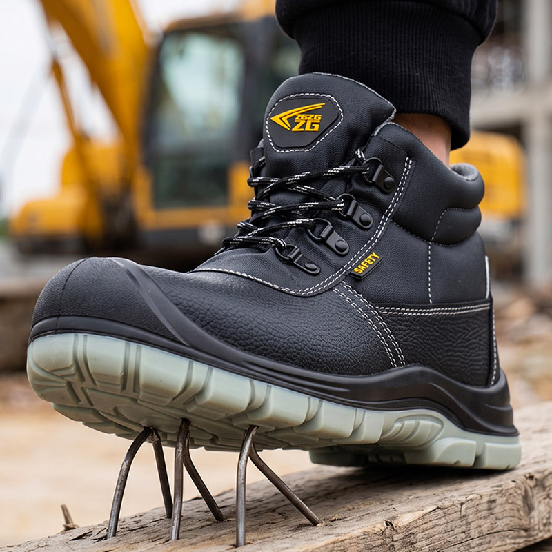 S3 Standard Work Safety Shoes  - đánh giá và giá Leather Work Fabric
