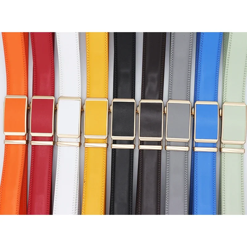 Men Genuine Leather Belt Busin - đánh giá và giá Leather Work Jeans