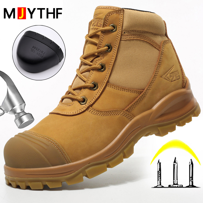 Genuine Leather Men's Boots Sa - đánh giá và giá Leather Work Fabric