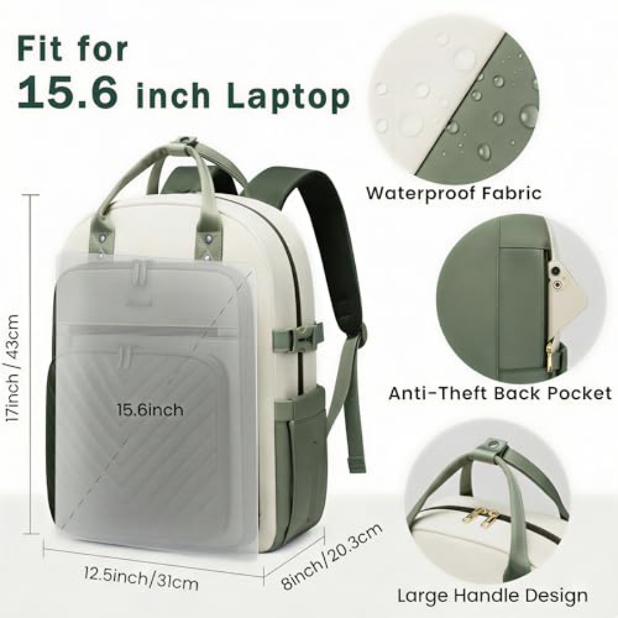 Laptop Backpack for Women, Wat - đánh giá và giá Leather Work Womens Backpack