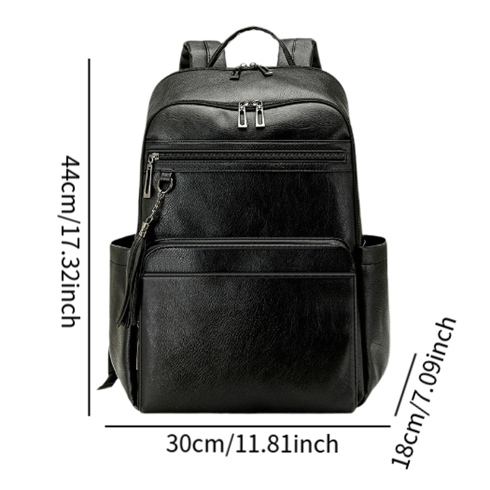 Premium PU Leather Womens Trav - đánh giá và giá Leather Work Womens Backpack