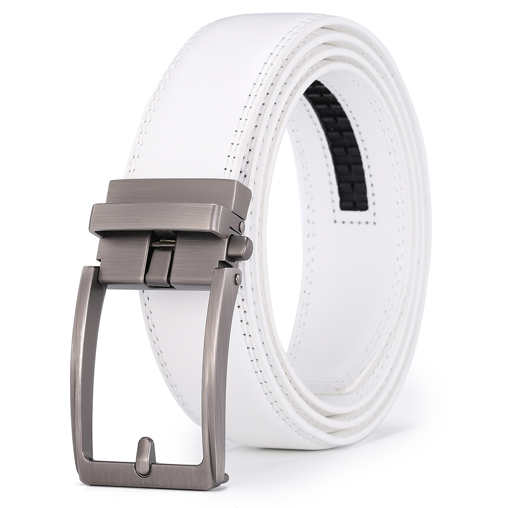 Luxury White Golf Belt for Men - đánh giá và giá Leather Work Jeans