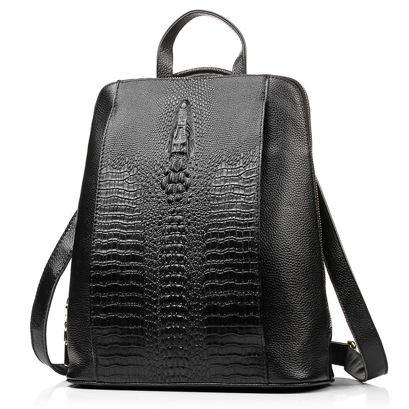 Zency Nam Da Thật 100% Chính H - đánh giá và giá Leather Work Womens Backpack