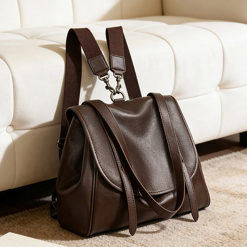 Female Vintage Soft Split Leat - đánh giá và giá Leather Work Womens Backpack